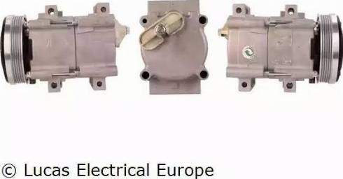 Lucas Electrical ACP168 - Компресор, климатизация vvparts.bg