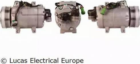 Lucas Electrical ACP163 - Компресор, климатизация vvparts.bg