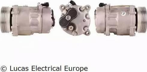 Lucas Electrical ACP162 - Компресор, климатизация vvparts.bg