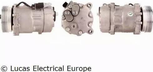 Lucas Electrical ACP107 - Компресор, климатизация vvparts.bg