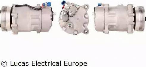 Lucas Electrical ACP115 - Компресор, климатизация vvparts.bg