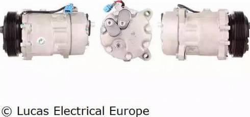 Lucas Electrical ACP116 - Компресор, климатизация vvparts.bg