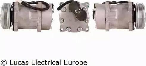 Lucas Electrical ACP131 - Компресор, климатизация vvparts.bg