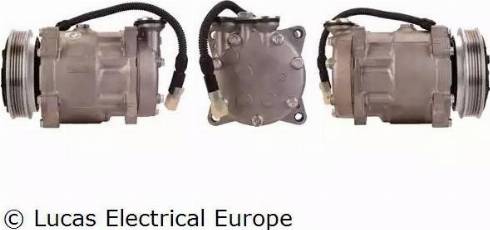 Lucas Electrical ACP132 - Компресор, климатизация vvparts.bg