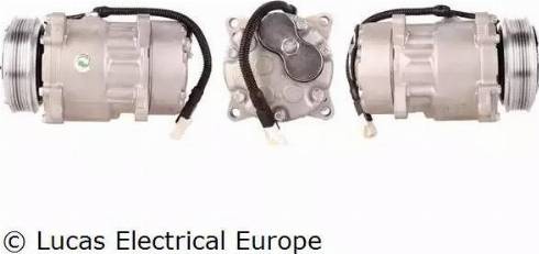 Lucas Electrical ACP120 - Компресор, климатизация vvparts.bg