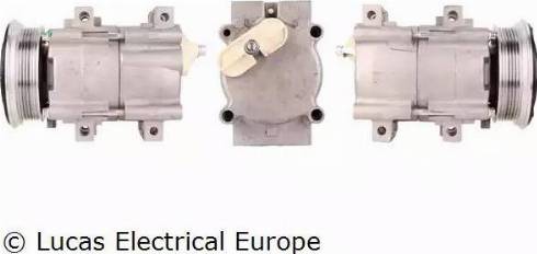 Lucas Electrical ACP128 - Компресор, климатизация vvparts.bg