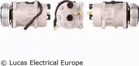 Lucas Electrical ACP127 - Компресор, климатизация vvparts.bg