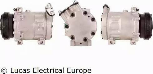 Lucas Electrical ACP177 - Компресор, климатизация vvparts.bg