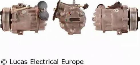 Lucas Electrical ACP841 - Компресор, климатизация vvparts.bg
