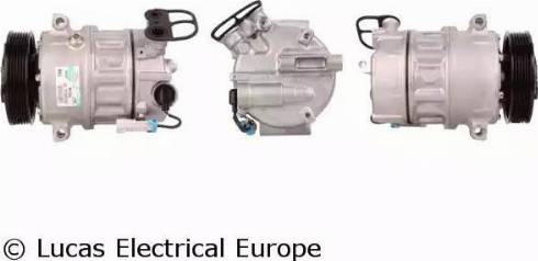 Lucas Electrical ACP855 - Компресор, климатизация vvparts.bg