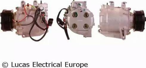 Lucas Electrical ACP856 - Компресор, климатизация vvparts.bg