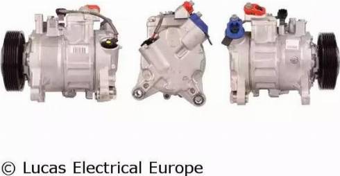 Lucas Electrical ACP857 - Компресор, климатизация vvparts.bg