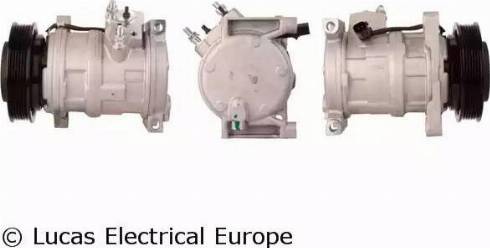 Lucas Electrical ACP861 - Компресор, климатизация vvparts.bg