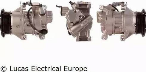 Lucas Electrical ACP806 - Компресор, климатизация vvparts.bg