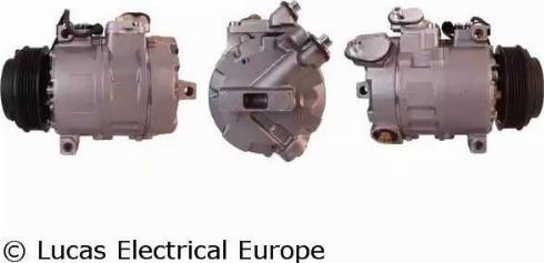 Lucas Electrical ACP884 - Компресор, климатизация vvparts.bg