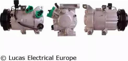 Lucas Electrical ACP887 - Компресор, климатизация vvparts.bg