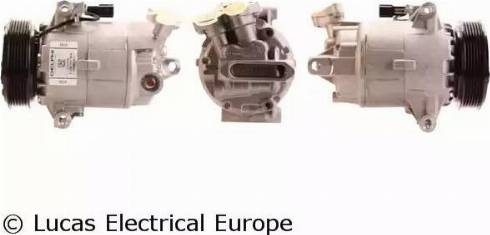 Lucas Electrical ACP820 - Компресор, климатизация vvparts.bg