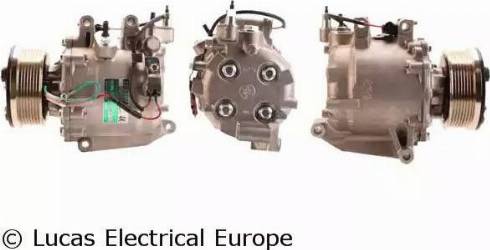 Lucas Electrical ACP821 - Компресор, климатизация vvparts.bg