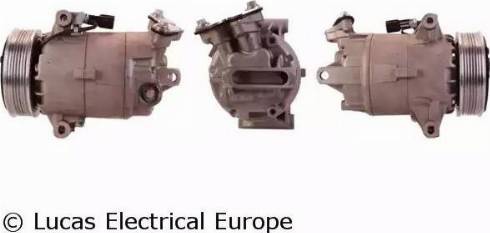 Lucas Electrical ACP822 - Компресор, климатизация vvparts.bg