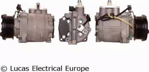 Lucas Electrical ACP870 - Компресор, климатизация vvparts.bg