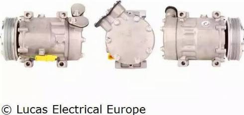 Lucas Electrical ACP398 - Компресор, климатизация vvparts.bg