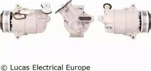 Lucas Electrical ACP346 - Компресор, климатизация vvparts.bg