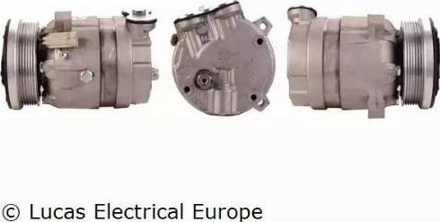 Lucas Electrical ACP348 - Компресор, климатизация vvparts.bg