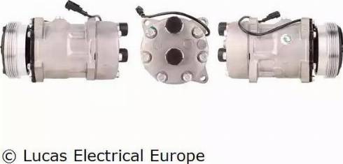 Lucas Electrical ACP353 - Компресор, климатизация vvparts.bg