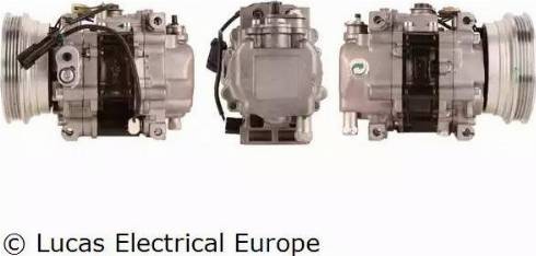 Lucas Electrical ACP352 - Компресор, климатизация vvparts.bg