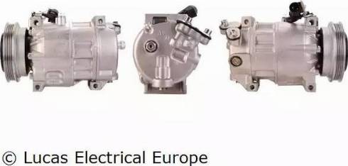 Lucas Electrical ACP362 - Компресор, климатизация vvparts.bg