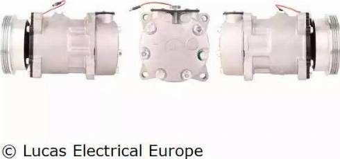 Lucas Electrical ACP304 - Компресор, климатизация vvparts.bg
