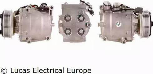 Lucas Electrical ACP307 - Компресор, климатизация vvparts.bg