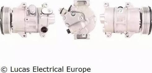 Lucas Electrical ACP316 - Компресор, климатизация vvparts.bg