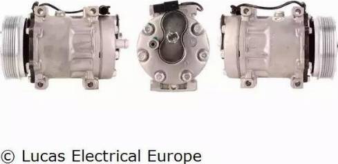 Lucas Electrical ACP318 - Компресор, климатизация vvparts.bg