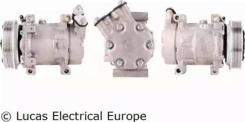 Lucas Electrical ACP386 - Компресор, климатизация vvparts.bg