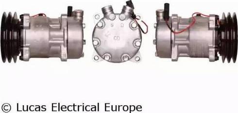 Lucas Electrical ACP382 - Компресор, климатизация vvparts.bg