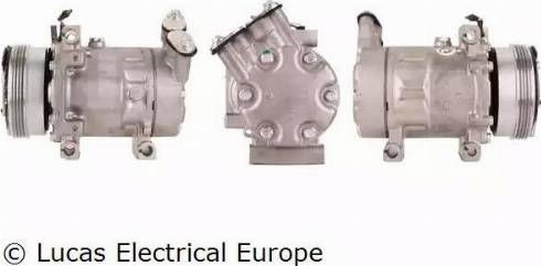 Lucas Electrical ACP337 - Компресор, климатизация vvparts.bg