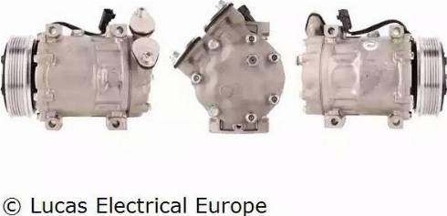 Lucas Electrical ACP326 - Компресор, климатизация vvparts.bg