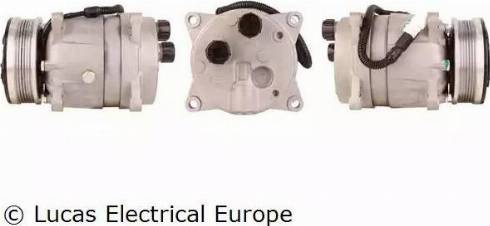 Lucas Electrical ACP371 - Компресор, климатизация vvparts.bg