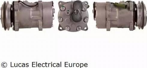 Lucas Electrical ACP373 - Компресор, климатизация vvparts.bg