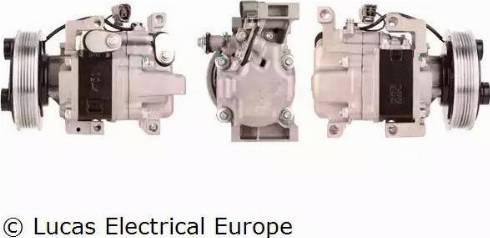 Lucas Electrical ACP377 - Компресор, климатизация vvparts.bg