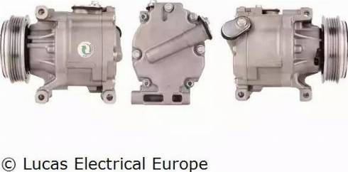 Lucas Electrical ACP296 - Компресор, климатизация vvparts.bg