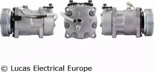 Lucas Electrical ACP291 - Компресор, климатизация vvparts.bg