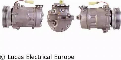 Lucas Electrical ACP293 - Компресор, климатизация vvparts.bg