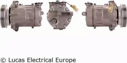 Lucas Electrical ACP292 - Компресор, климатизация vvparts.bg