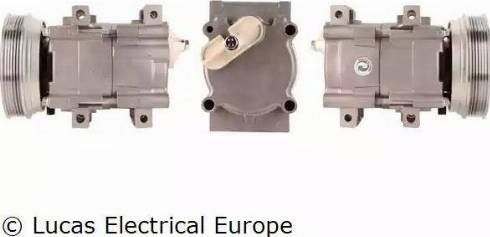 Lucas Electrical ACP247 - Компресор, климатизация vvparts.bg