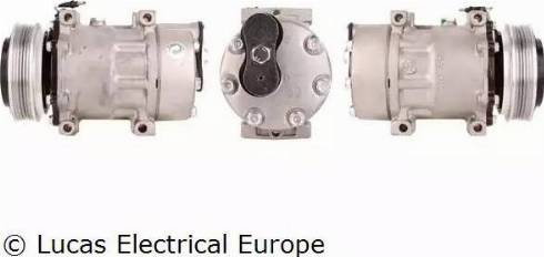 Lucas Electrical ACP256 - Компресор, климатизация vvparts.bg