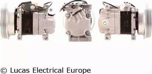 Lucas Electrical ACP251 - Компресор, климатизация vvparts.bg