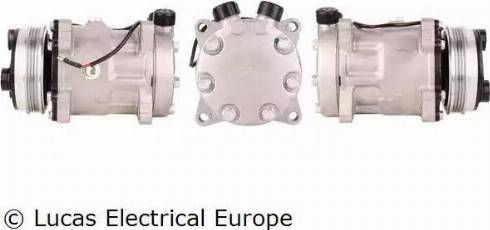 Lucas Electrical ACP258 - Компресор, климатизация vvparts.bg