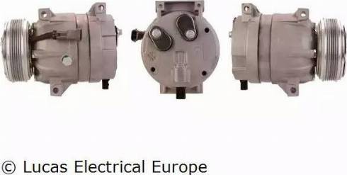 Lucas Electrical ACP257 - Компресор, климатизация vvparts.bg